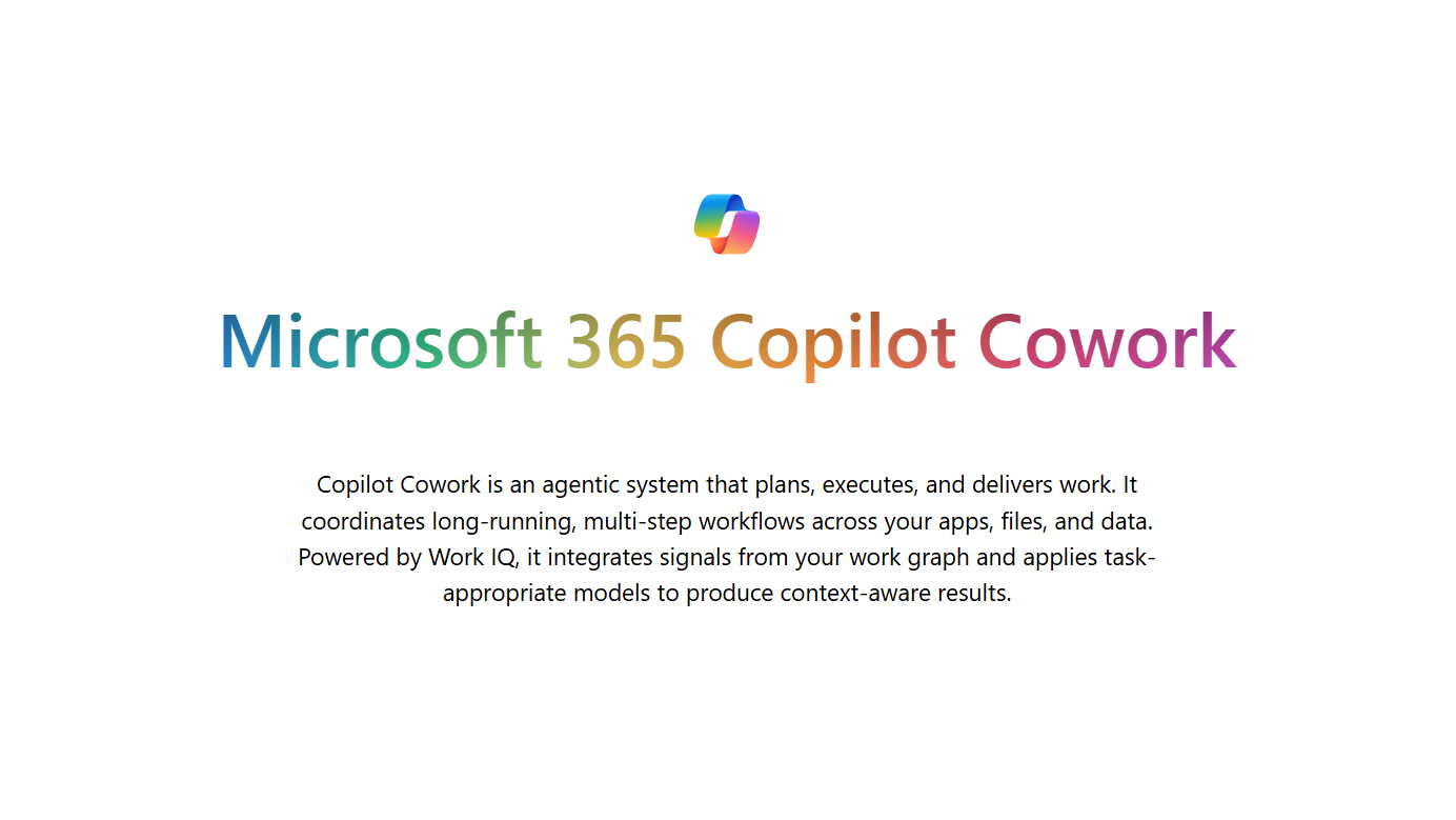Microsoft 365 Copilot Cowork hero from Microsoft Adoption